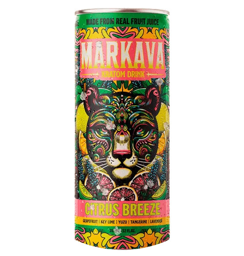 Vaporizeus Markava Kratom Drink 24-Pack| Refreshing Energy