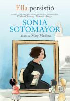 Ella persistiO: Sonia Sotomayor Cover