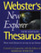 Webster's New Explorer Thesaurus