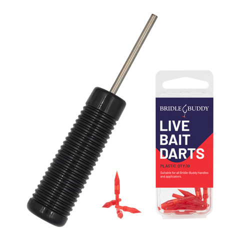 Bridle Buddy - Rubber Handle Kit with 10 pack of Plastic Darts