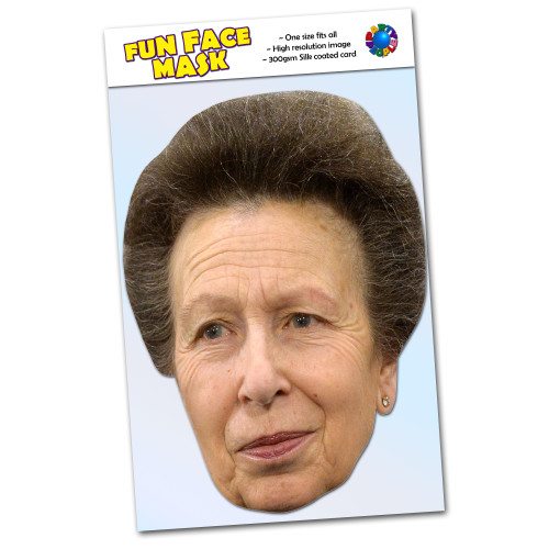 Princess Anne - Celebrity Face Mask