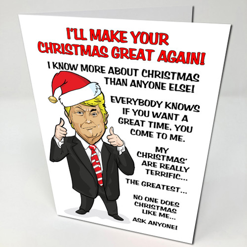 Donald Trump Christmas Card