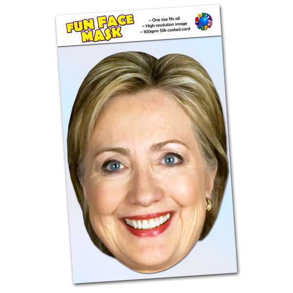 Hilary Clinton - Celebrity Face Mask