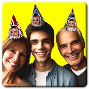 Personalised Party Hats