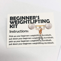 Beginner's Weightlifting Kit Info Card
