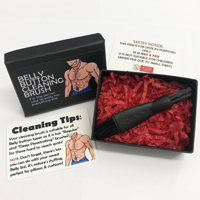 Belly Button Cleaning Brush Box and Contents