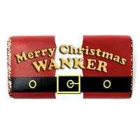 Rude Christmas Chocolate - Wanker