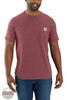 Carhartt Mens Force Relaxed Fit Midweight Short-Sleeve Pocket T-Shirt-106652
