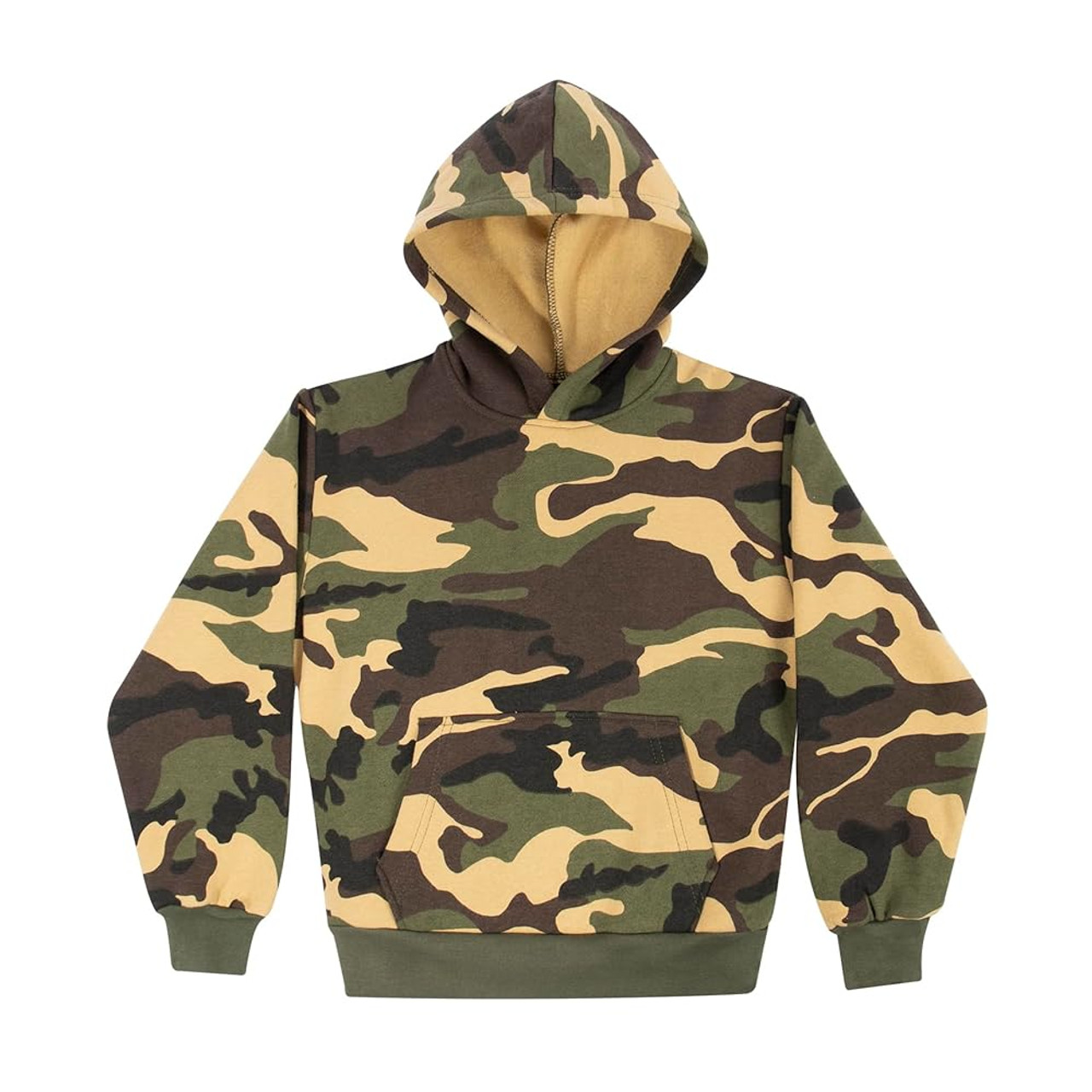 Rothco Kid's Camo Pullover Hooded Sweatshirt-6490