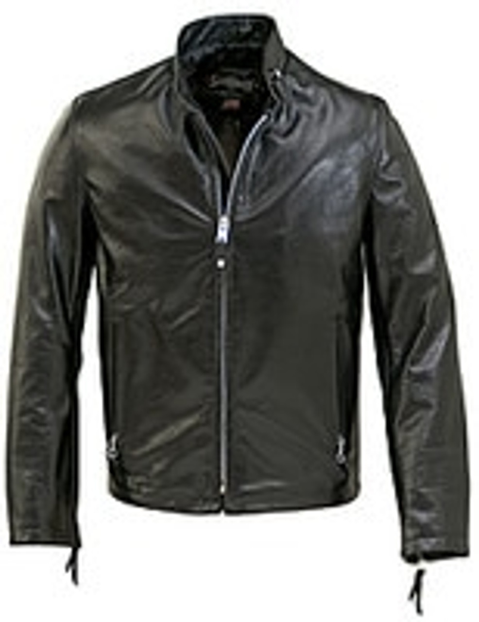 Schott Cowhide Casual Racer Jacket-654 - Doughboys Surplus