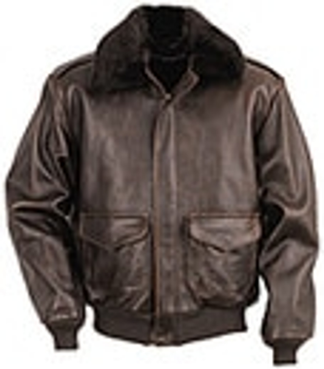 Schott N.Y.C. G1S G-1 Leather Flight Jacket