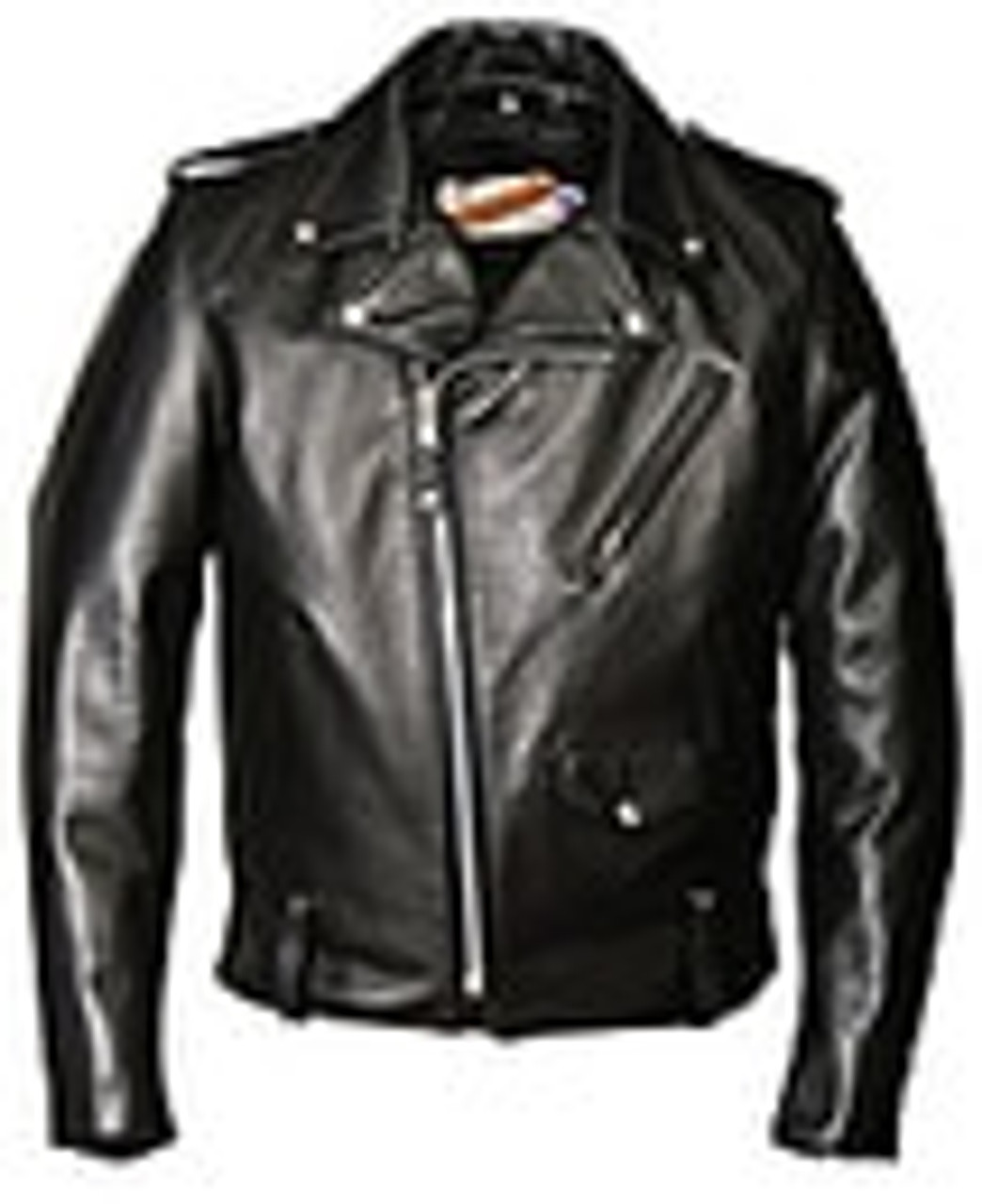 Schott Multi Pocket Perfecto Leather Motorcycle Jacket-125