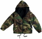 reversible nylon jacket