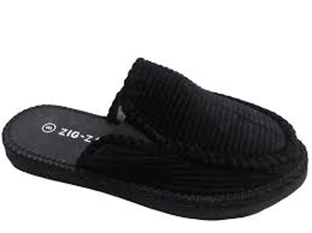 靴  Slipper Size 10 (28cm) NAVY Silverts Steel Reusable House Shoes for Elderly, Size 10, 2X