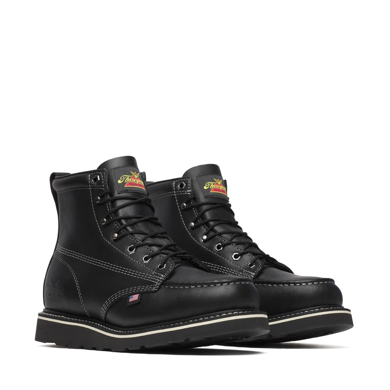 Thorogood™ MIDNIGHT SERIES 6″ Black Moc Toe-814-6206