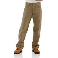 Carhartt® Flame-Resistant Loose Fit Mid-weight Canvas Jean-FRB159