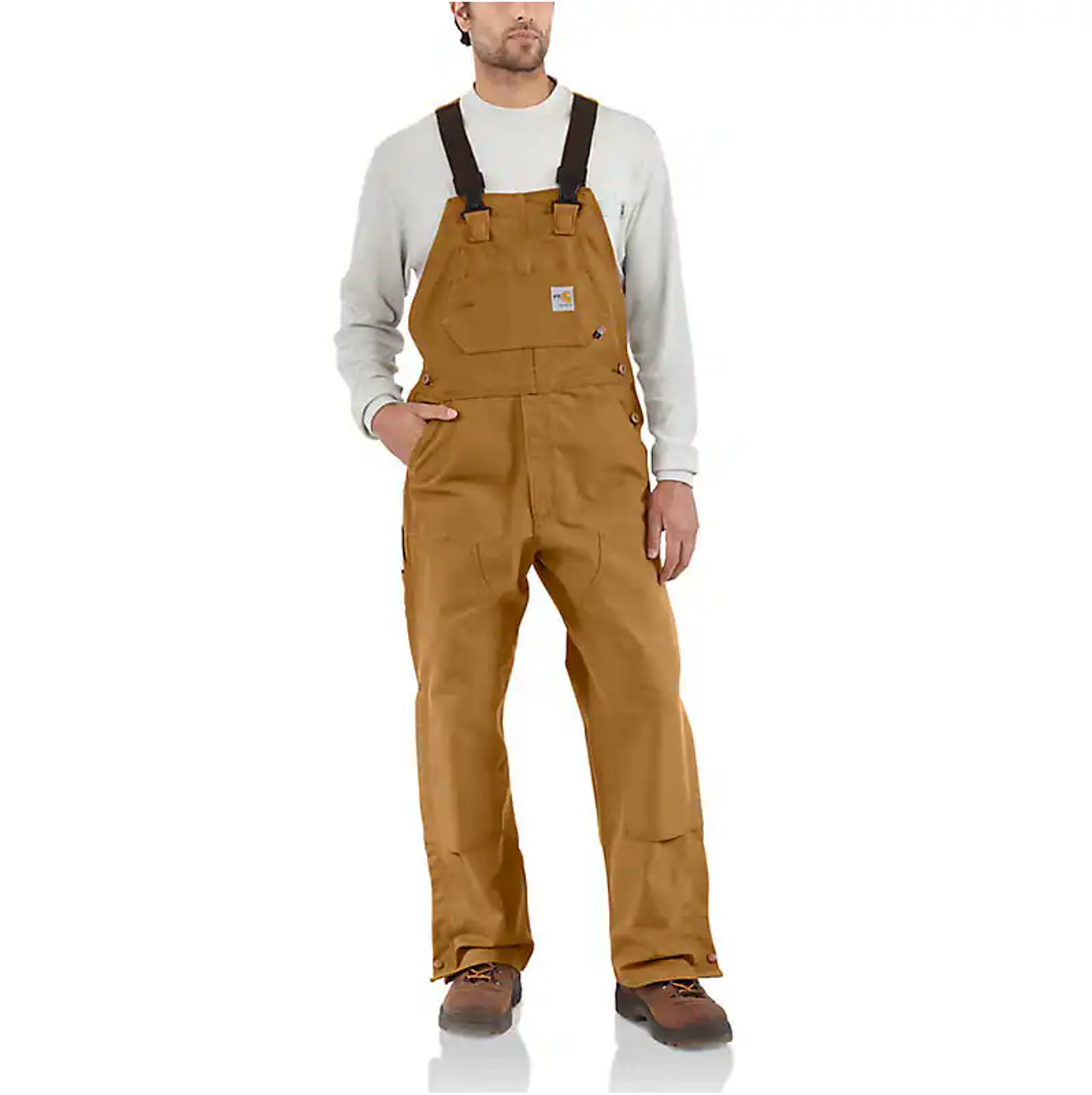 Carhartt® Flame-Resistant Duck Bib Overall/Unlined-101627