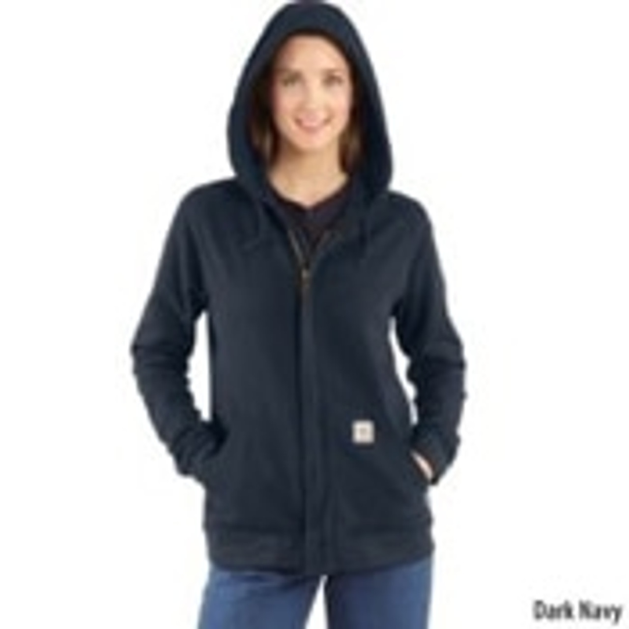 Women's FLAME-RESISTANT RAIN DEFENDER® HOODED HEAVYWEIGHT ZIP