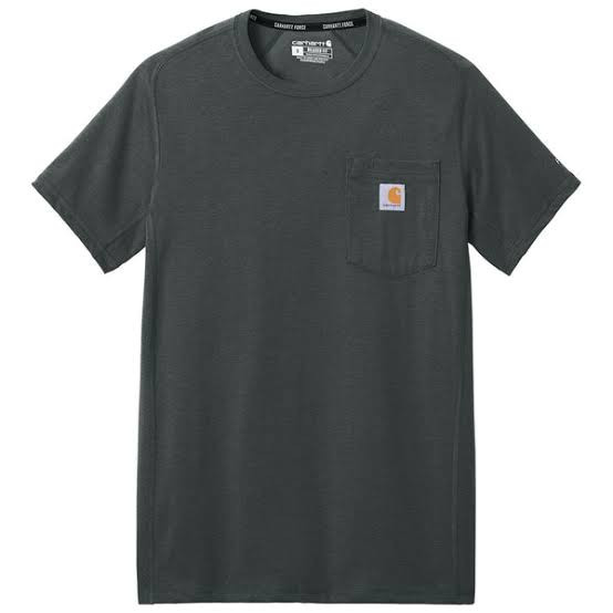Carhartt Mens Force Relaxed Fit Midweight Short-Sleeve Pocket T-Shirt-106652