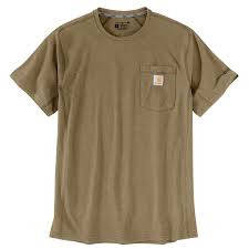 Carhartt Mens Force Relaxed Fit Midweight Short-Sleeve Pocket T-Shirt-106652