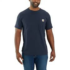 Carhartt Mens Force Relaxed Fit Midweight Short-Sleeve Pocket T-Shirt-106652