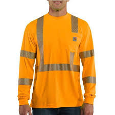 Carhartt® High-Visibility Long-Sleeve Class 3 T-Shirt-100496