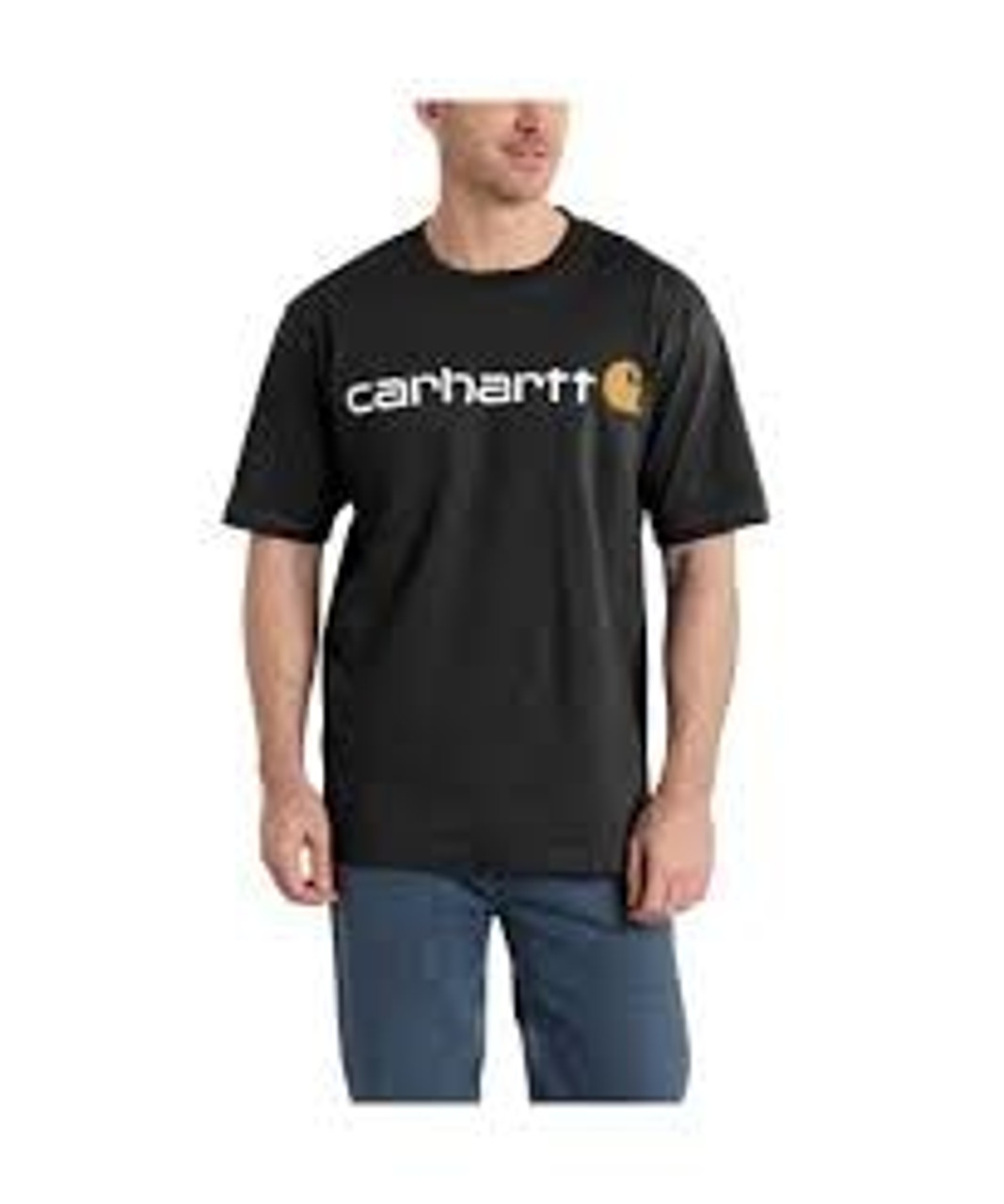 Carhartt Signature Logo Short-Sleeve T-Shirt-K195