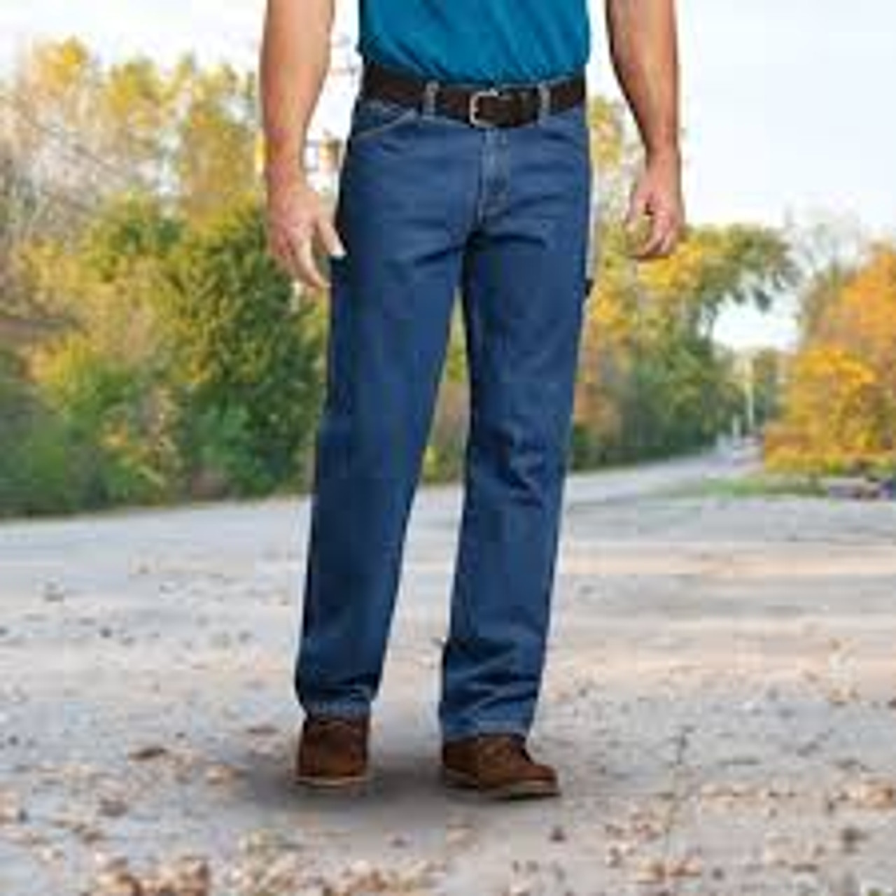 Dickies Mens and Big Mens Relaxed Fit Stonewashed Carpenter Denim