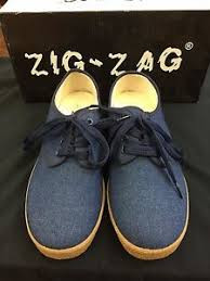 Zig Zag Wino Shoes Black/Gum Sole 7201