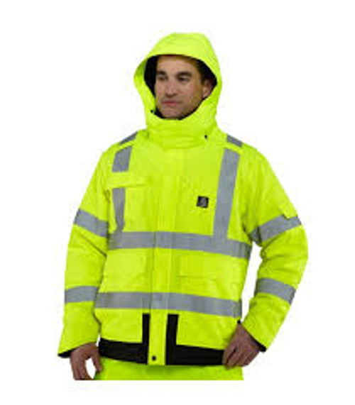 Carhartt® High-Visibility Class 3 Waterproof Sherwood Jacket-100787