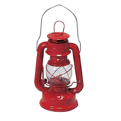 Stansport Hurricane Lantern, Red