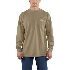 Carhartt® Flame-Resistant Force Cotton Long-Sleeve T-Shirt-100235