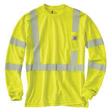 Carhartt® High-Visibility Long-Sleeve Class 3 T-Shirt-100496