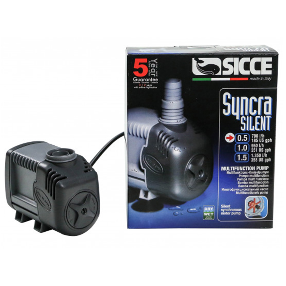 SICCE Syncra Silent 0.5 Pump (185 GPH)