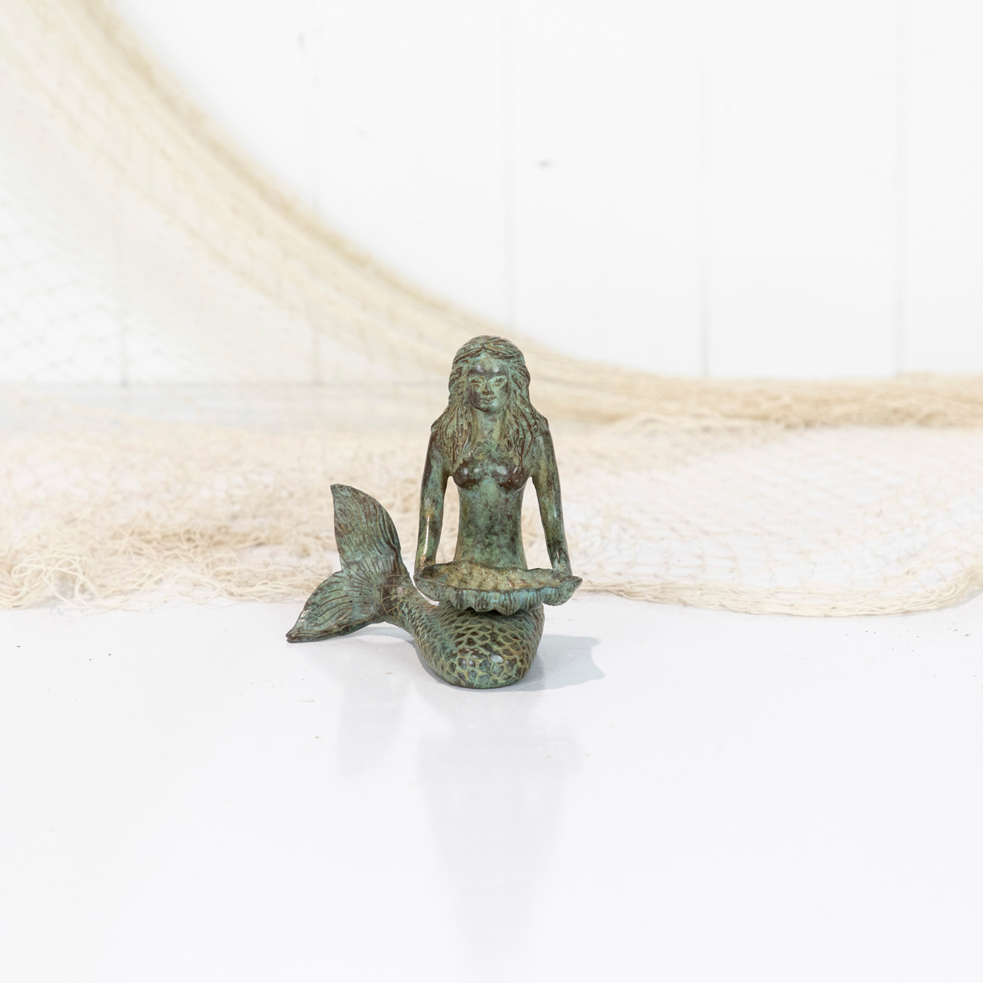 Mermaid (S) Shell in Lap Aged Green #5812*