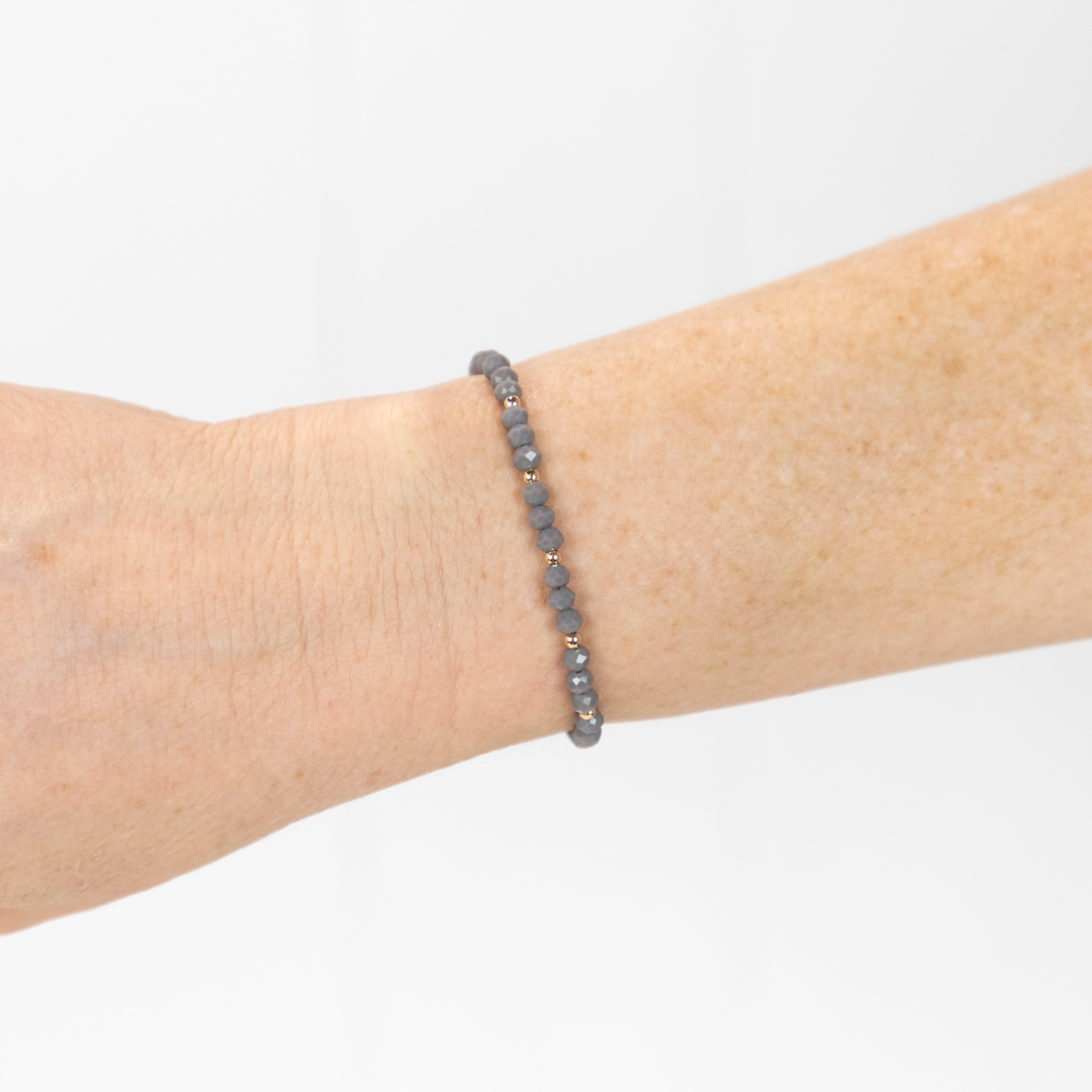 Bracelets Set x 7 - Gold Feature Bead