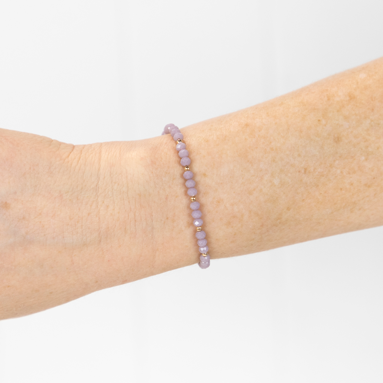 Bracelets Set x 7 - Gold Feature Bead