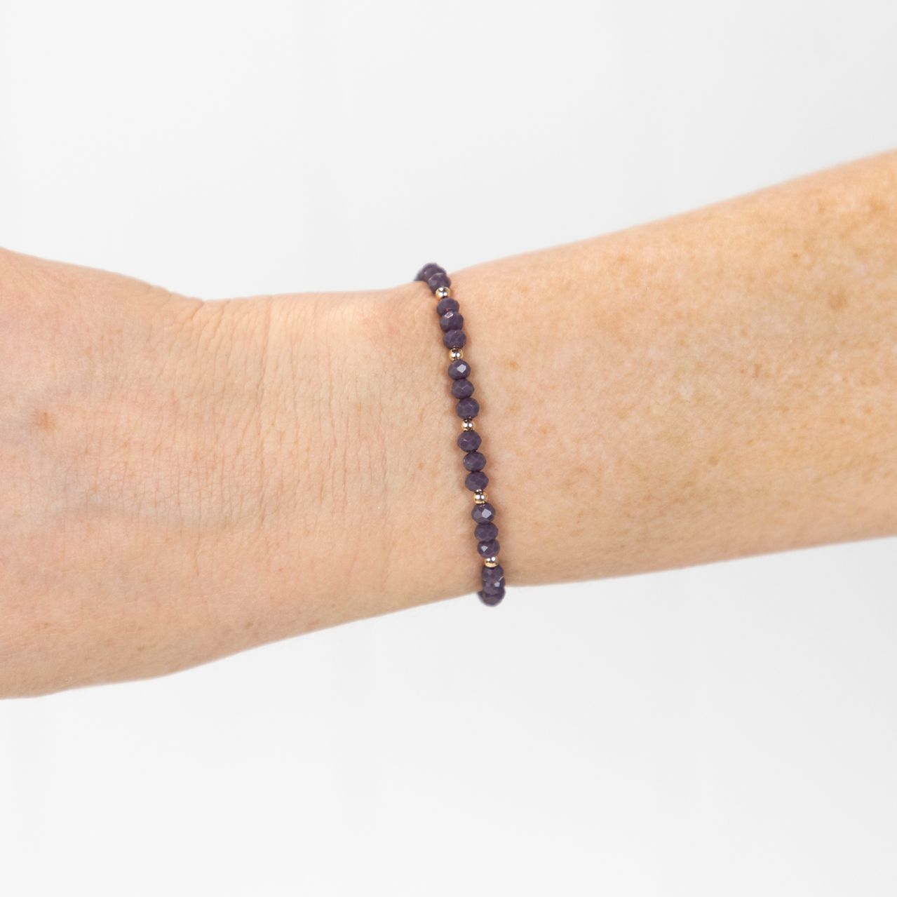 Bracelets Set x 7 - Gold Feature Bead