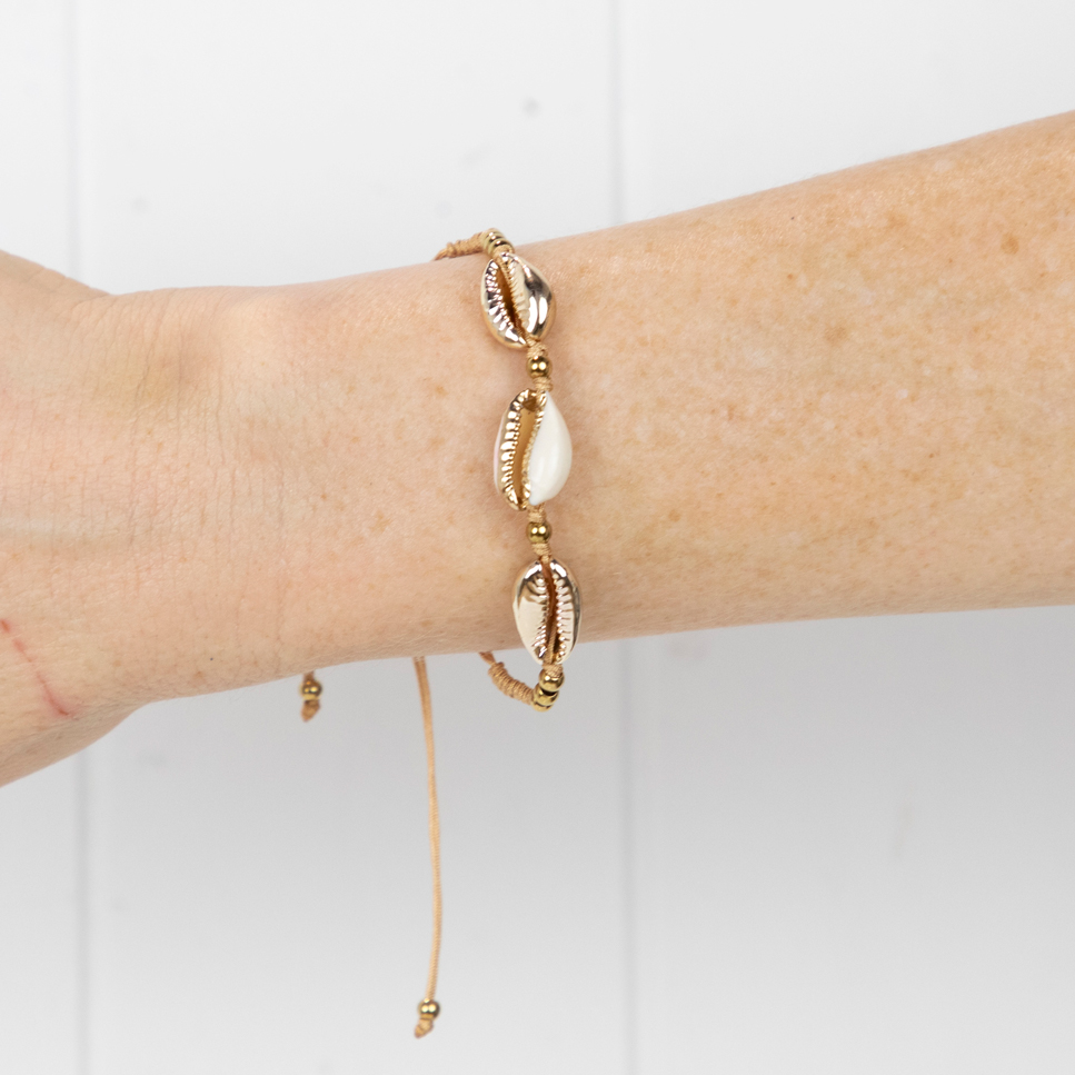 Bracelets Set x 3 - Cowrie Trio