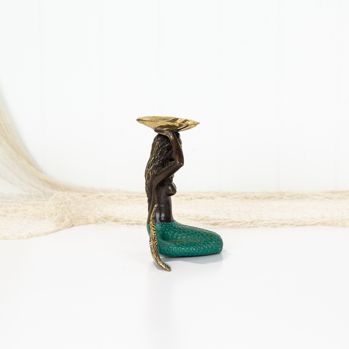 Mermaid Seated (M) Green Tail #0288*