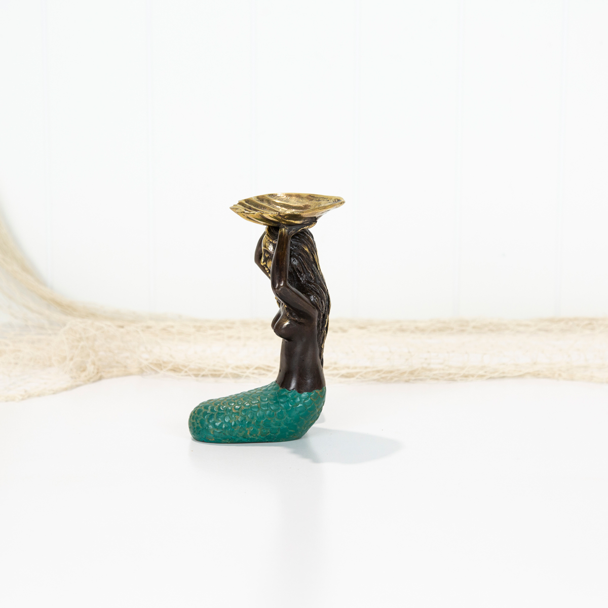 Mermaid Seated (M) Green Tail #0288*