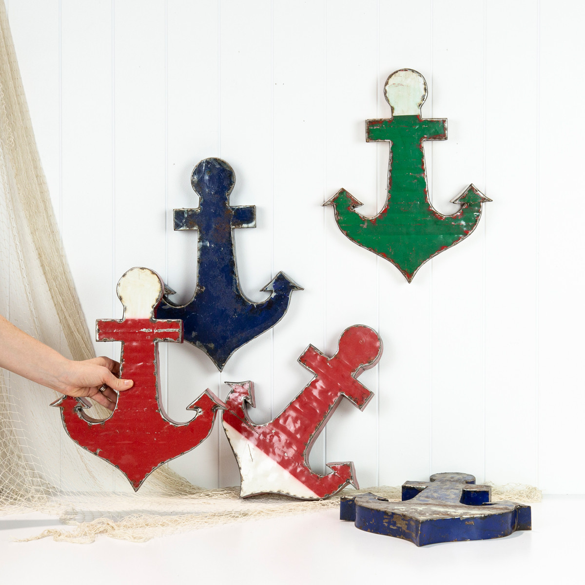 2 for 1! Anchor Captain - White #2120W