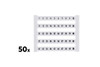 Terminal Block Labels 1-50