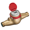 GWF MTWe Warm Water Meter wM-Bus LoRaWAN – Q3 10 DN25 G1¼"B 260mm Horizontal