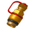 ALP45 P/T plugs pair 1" to VPI45