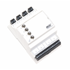 Control module, DIN ISO16484, VDI 3814 manual operation interface, 4 switches: LEFT-CENTER-RIGHT