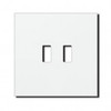 Socket - 1 gang - USB outlet - satin white