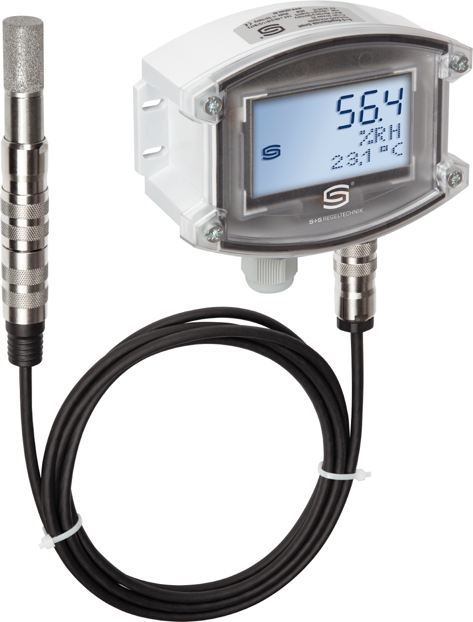 Room pendulum humidity and tempe­rature sensor HYGRASGARD® RPFF - 25/ RPFTF - 25