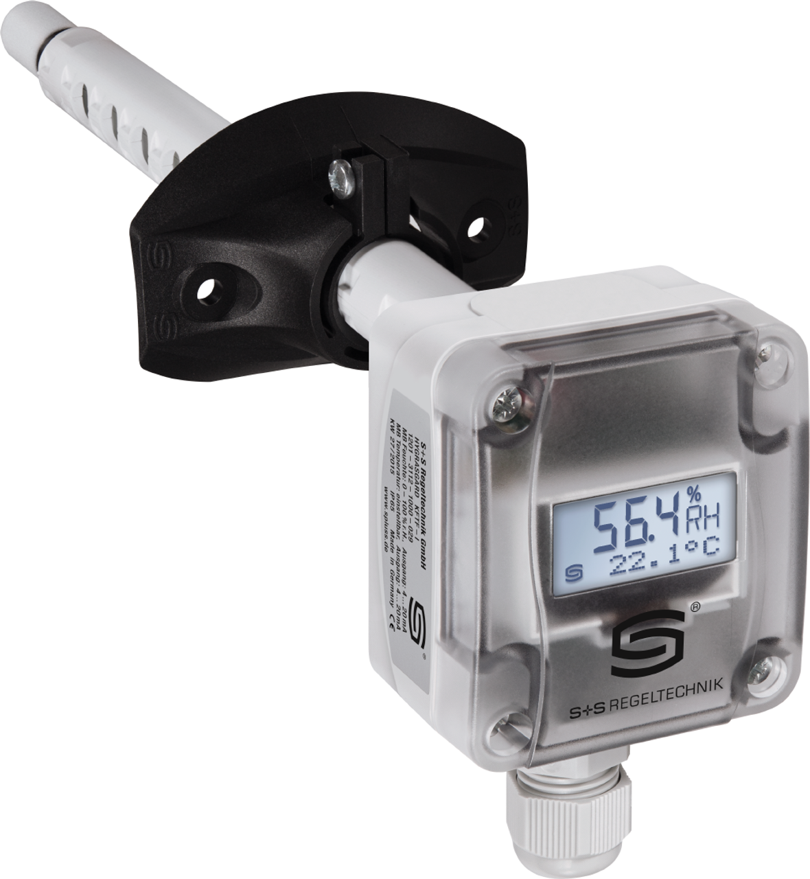 Duct humidity and tempe­rature sensor HYGRASGARD® KFTF