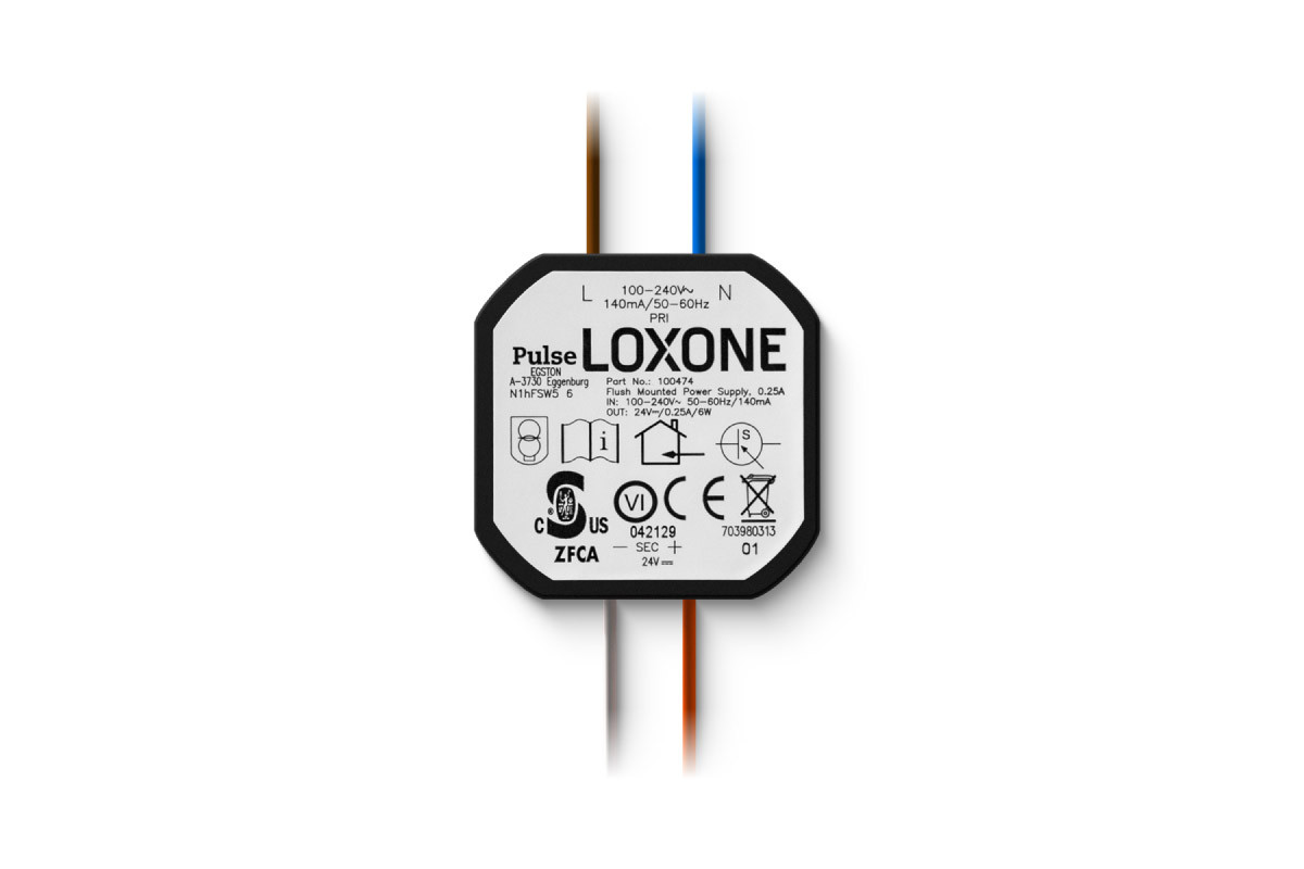 Flush-Mounted Power Supply 0.25A